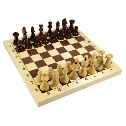 Шахматы 3 в 1 W3015 30x30см деревянные - фото 1 - id-p81255859
