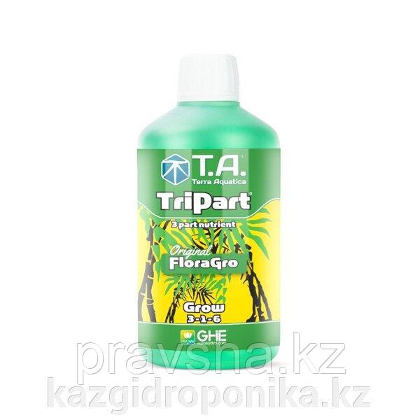 Удобрение жидкое для гидропоники TriPart Grow/Flora Gro GHE 0.5л