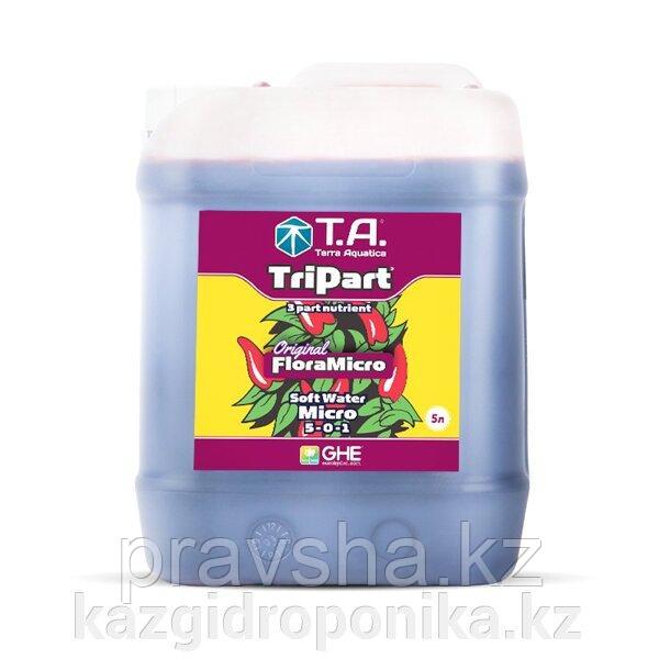 Удобрение жидкое для гидропоники TriPart Micro/Flora Micro GHE для мягкой воды 5л