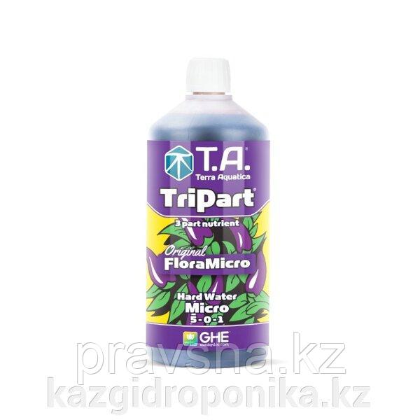 Удобрение жидкое для гидропоники TriPart Micro/Flora Micro GHE 1л для жесткой воды