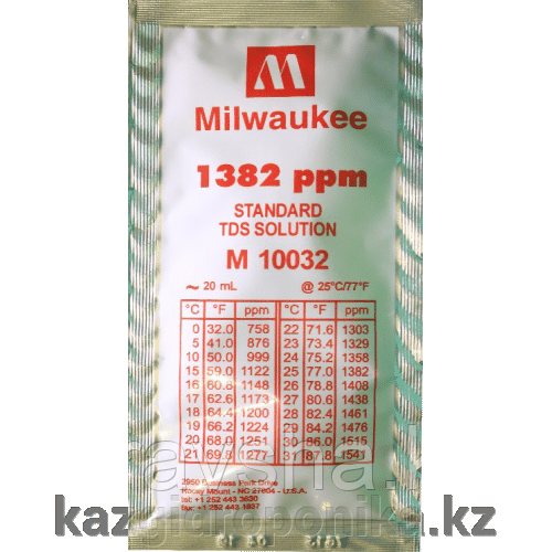 Раствор для калибровки TDS и EC метров 20 мл 1382 ppm Milwaukee