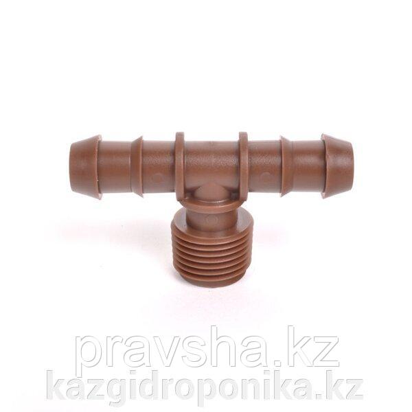 Коричневый 16-3/4" T фитинг, 50 шт/уп