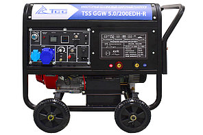 ИНВЕРТОРНЫЙ БЕНЗИНОВЫЙ СВАРОЧНЫЙ ГЕНЕРАТОР TSS GGW 5.0/200EDH-R (HONDA GX390), фото 2