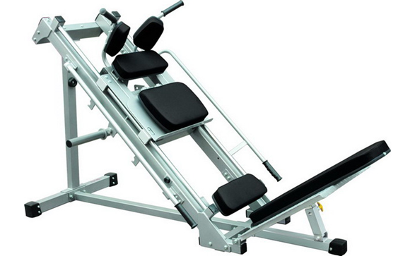 Гак машина (leg press/hack squat machine)
