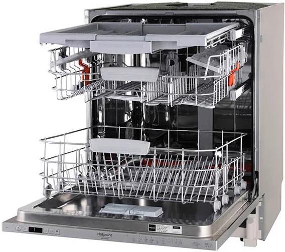 Посудомоечная машина Hotpoint-Ariston HIO 3C23 WF белый - фото 3 - id-p81856060
