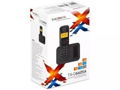 Телефон беспроводной Texet TX-D6605A (Black) - фото 3 - id-p81274024