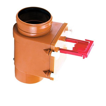 HL 710.1V Вертикальный канализационный затвор (с фиксатором) DN110