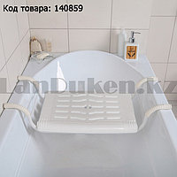 Сиденье в ванну пластиковое со стальным корпусом  Nika СВ4, фото 1