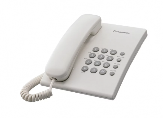 Проводной телефон Panasonic KX-TS2350CAW (White)