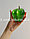 Искусственный болгарский перец декоративный муляж маленький зеленый 9х7,3 см, фото 7