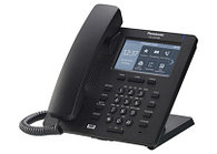 Проводной SIP-телефон Panasonic KX-HDV330RUB 4.3-дюйм,12 линий, 2 порта, PoE, память 500 ном /