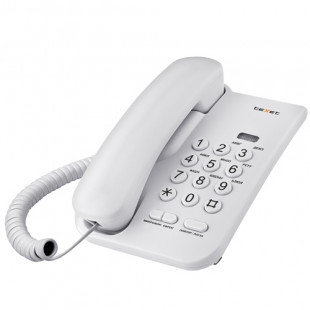 Телефон проводной Texet TX-212 серый