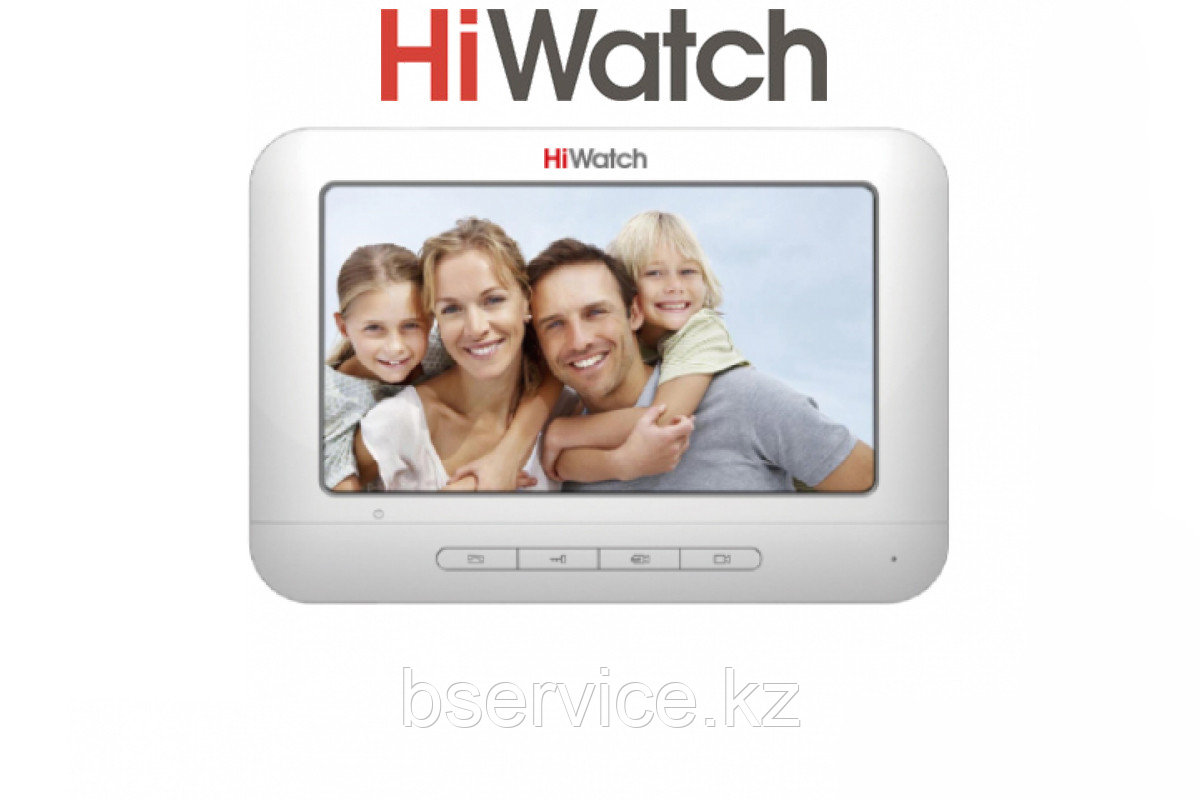 Монитор видеодомофона HiWatch с памятью