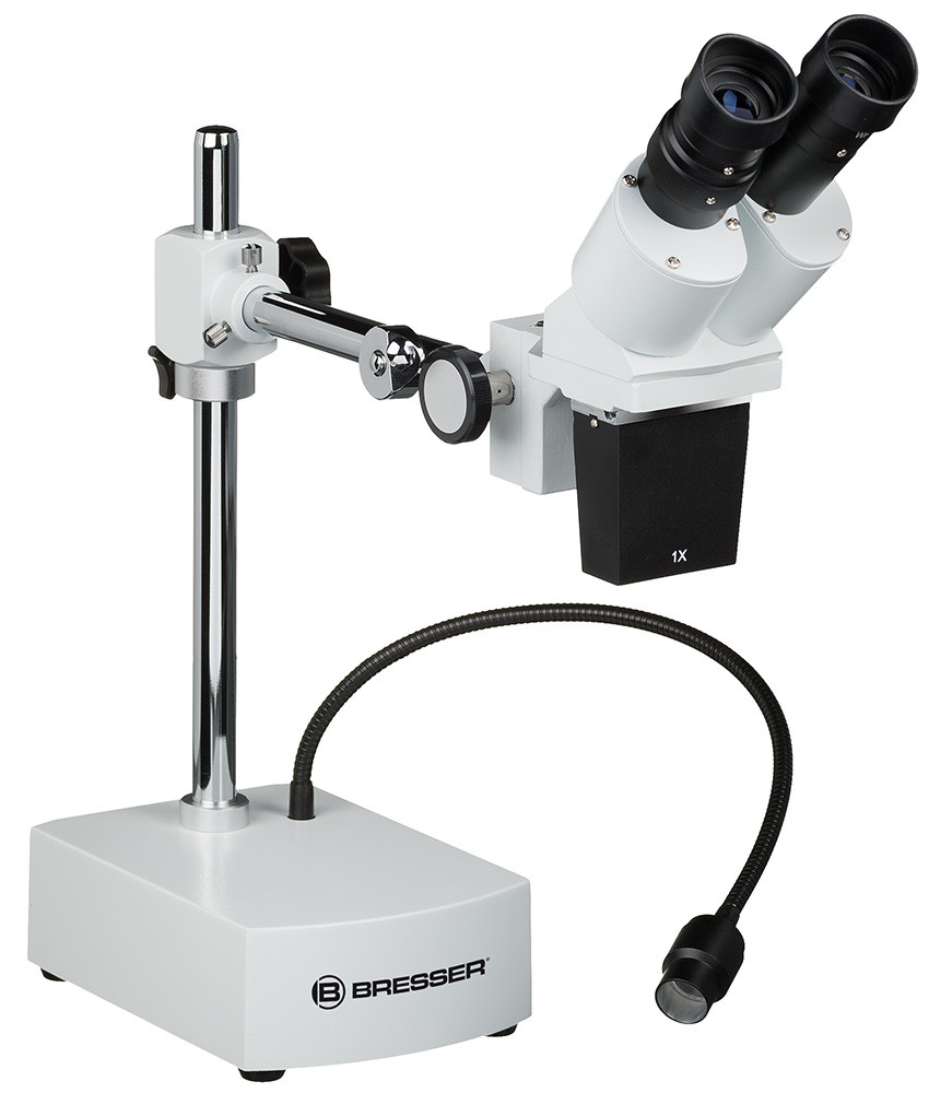 Микроскоп стереоскопический Bresser Biorit ICD CS 5-20x LED, фото 1