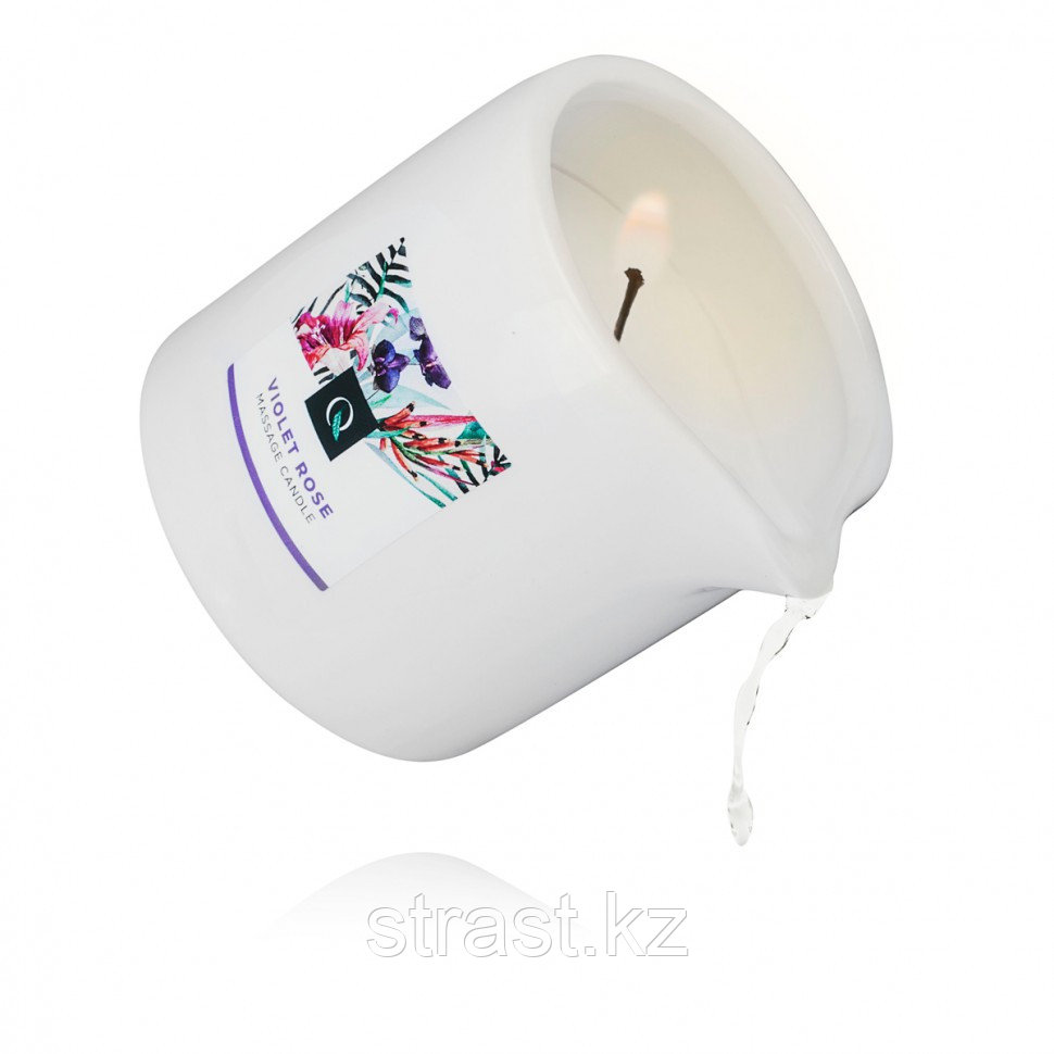 Exotiq Massage Candle Violet Rose - массажная свеча фиалка и роза, 200 мл. (только доставка)