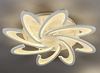Потолочная светодиодная люстра «Цветок» на 8 ламп