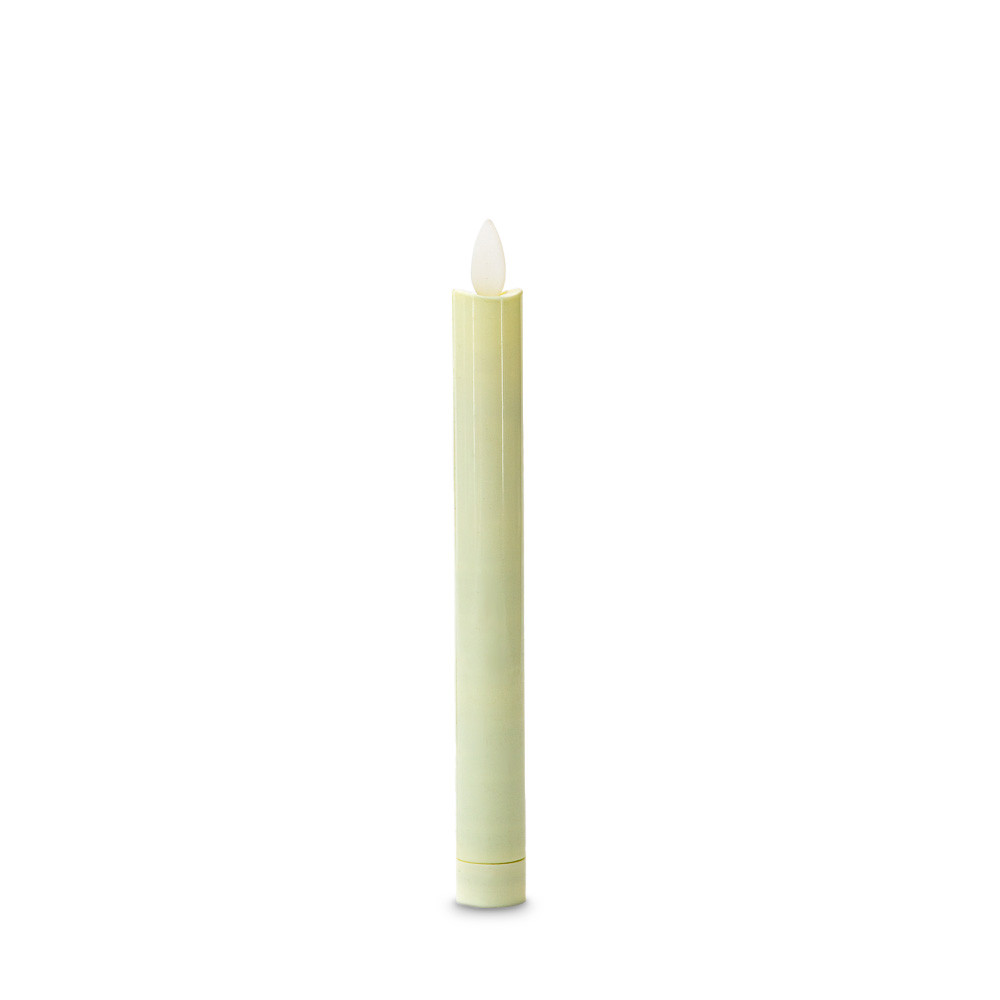 Электронные тонкие свечи белые  20 см в аренду