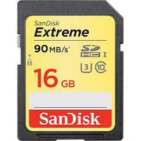 SanDisk Extreme SDHC UHS-I U3 16Gb 90Mb/s
