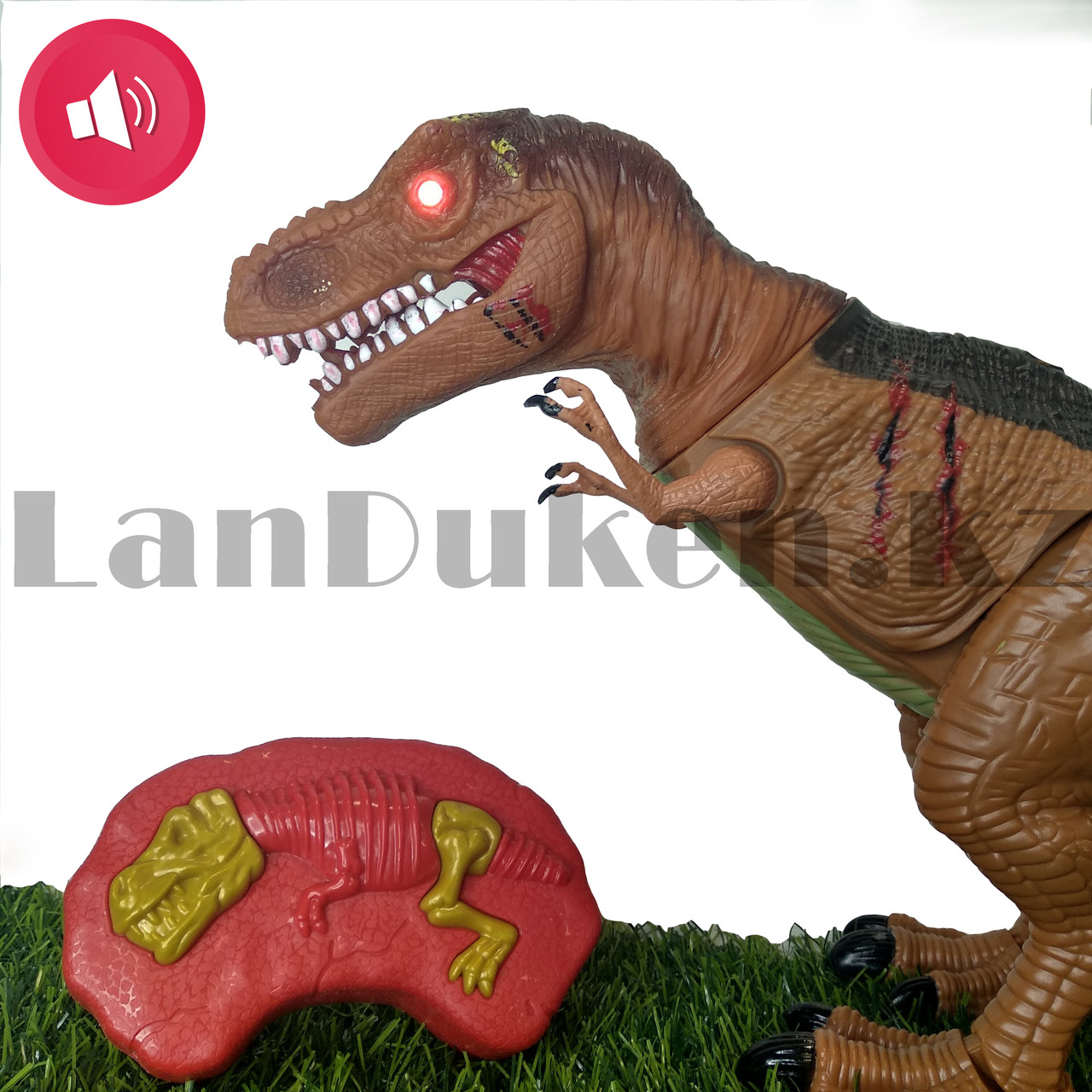 Радио управляемая игрушка динозавр на пульте управления T-Rex Интерактивный - фото 3 - id-p81905327