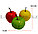 Искусственное яблоко ранетка декоративная муляж маленькая цена за одну 6,5х5 см в ассортименте, фото 2