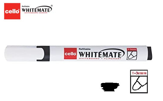 Маркер для белой доски Cello Whitemate черный: продажа, цена  .
