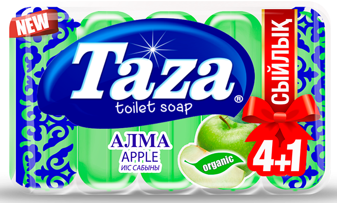 Мыло туалетное TAZA 5х70 гр