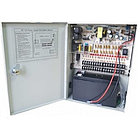 Блок питания для камер видеонаблюдения 12V 20A + battery, 205x270x85, 18 каналов