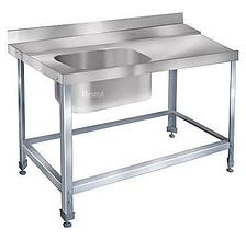 Стол для грязной посуды Iterma СБ-361/1300/700 ТПММ/М Ш430