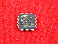 STM32F103R8T6 Микроконтроллер ARM Cortex M3, 72MHz, 64 kB Flash, LQFP-64