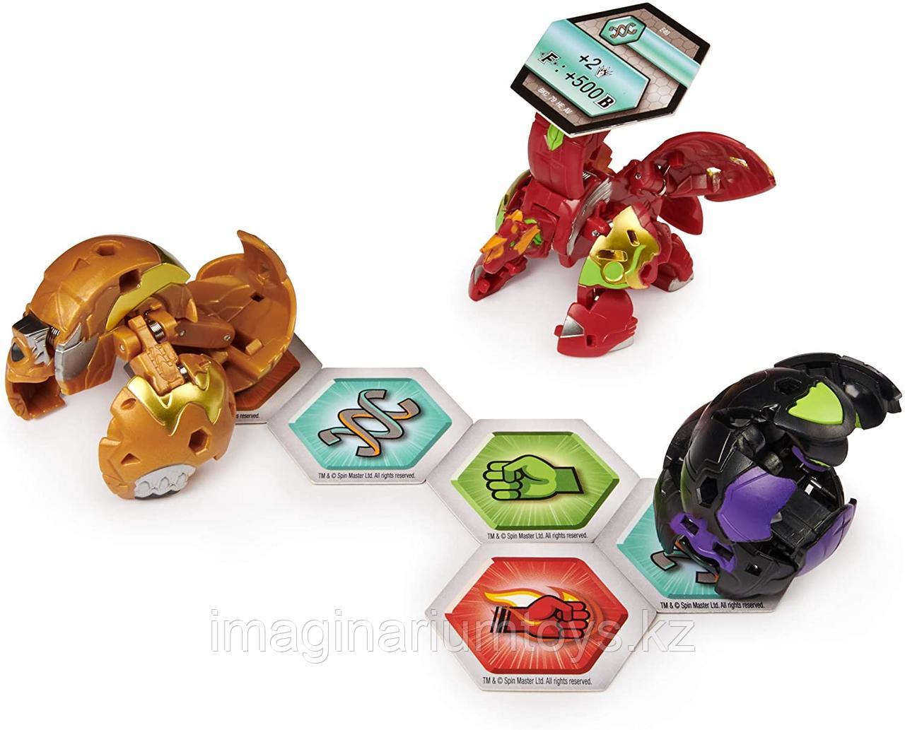 Бакугандар бастапқы жинақ Bakugan Fused Pegatrix x Goreene Ultra, брондалған Альянс - фото 3 - id-p81970932