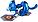 Игрушка-трансформер Бакуган Голубой лев Bakugan Lion Blue, фото 3