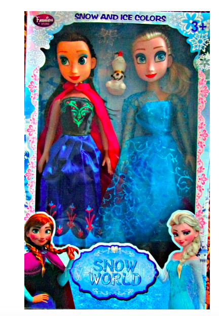 Куклы «Холодное сердце» Frozen Эльза и Анна и олаф
