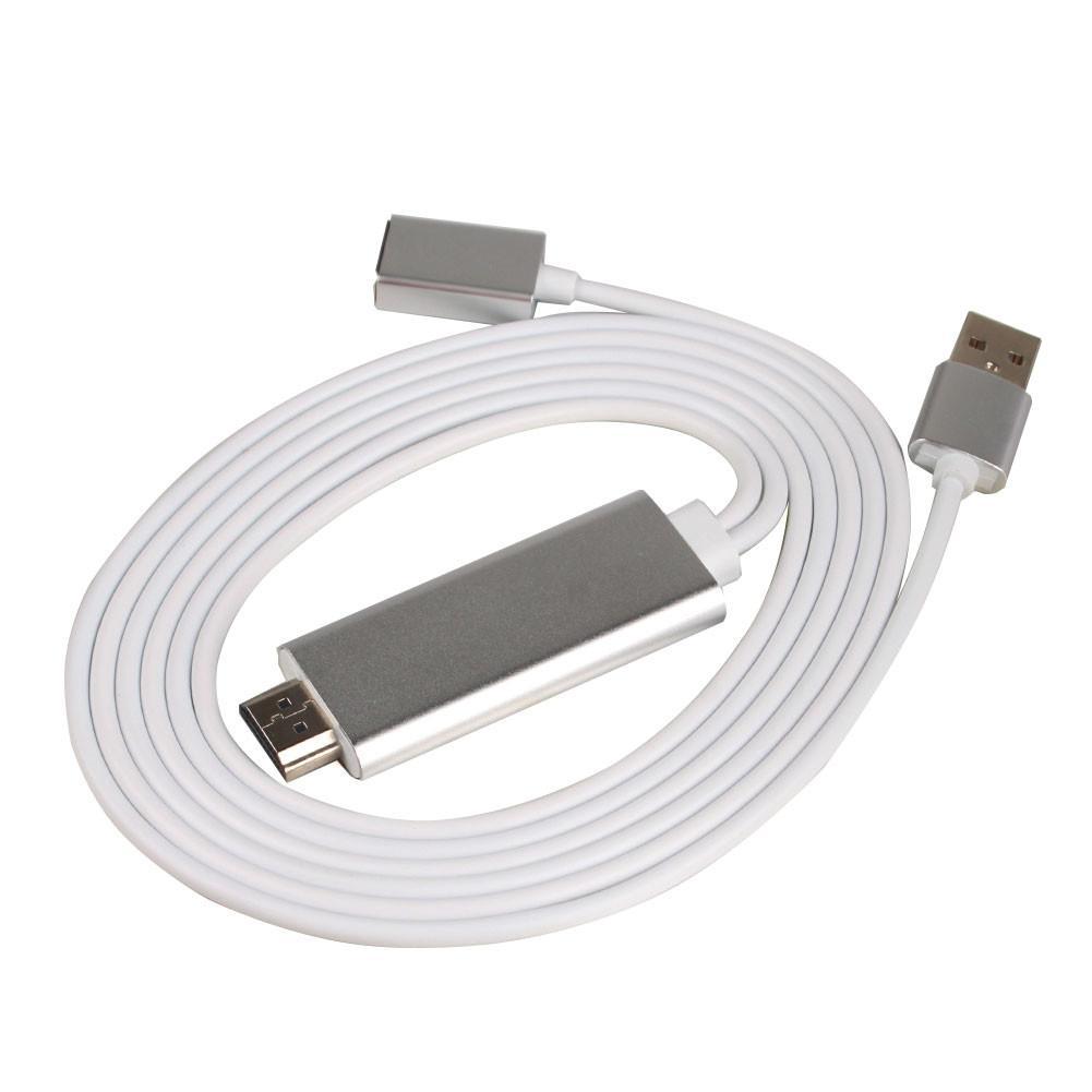 Видеоадаптер с USB на HDMI для смартфонов IOS/Android, модель L6M-2M - фото 6 - id-p81971344