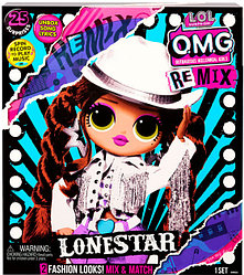 Игровой набор с куклой L.O.L. SURPRISE! серии O.M.G. Remix Леди-Кантри