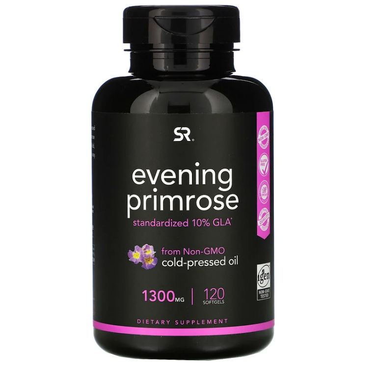 Sports Research, Evening Primrose, 1,300 mg, 120 Softgels