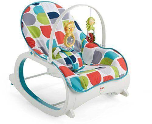 Кресло-качалка Fitch Baby (вибро.,мелодия,дуга-игрушки)