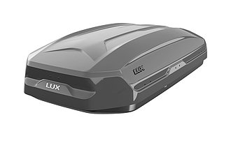 Бокс LUX TAVR 175 серый глянцевый 450L (1750х850х400) с двусторонним открыванием, фото 4