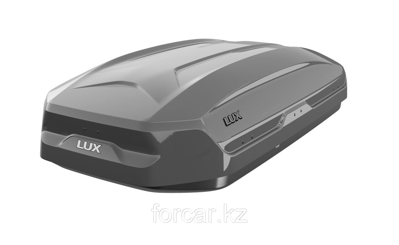Бокс LUX TAVR 175 серый глянцевый 450L (1750х850х400) с двусторонним открыванием - фото 3 - id-p81974953