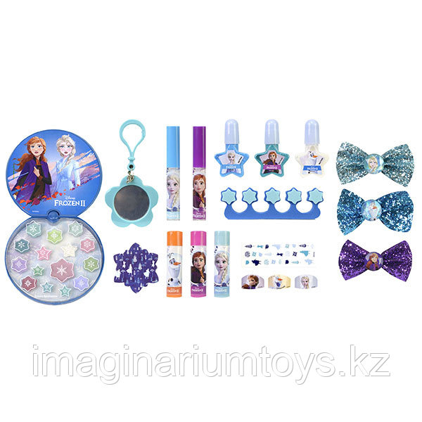 Markwins Frozen подарочный набор детской декоративной косметики для лица и ногтей - фото 2 - id-p82000396