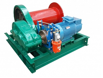 Лебедка электрическая TOR ЛМ (ТИП JM) Г/П 2,0 ТН Н=150 М (Б/КАНАТА)