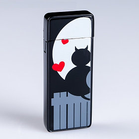 Зажигалка "Кошечка", газ, кремний