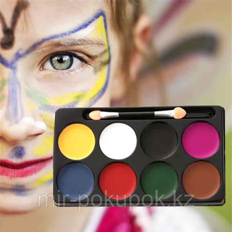 Аквагрим Face Paints, краски для лица (6 цветов), Алматы