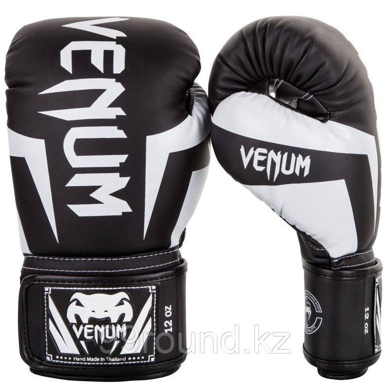 Боксерские перчатки "Venum Black 12"