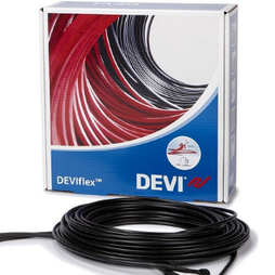 Одножильный нагревательный кабель DEVI в стяжку 1,5м2