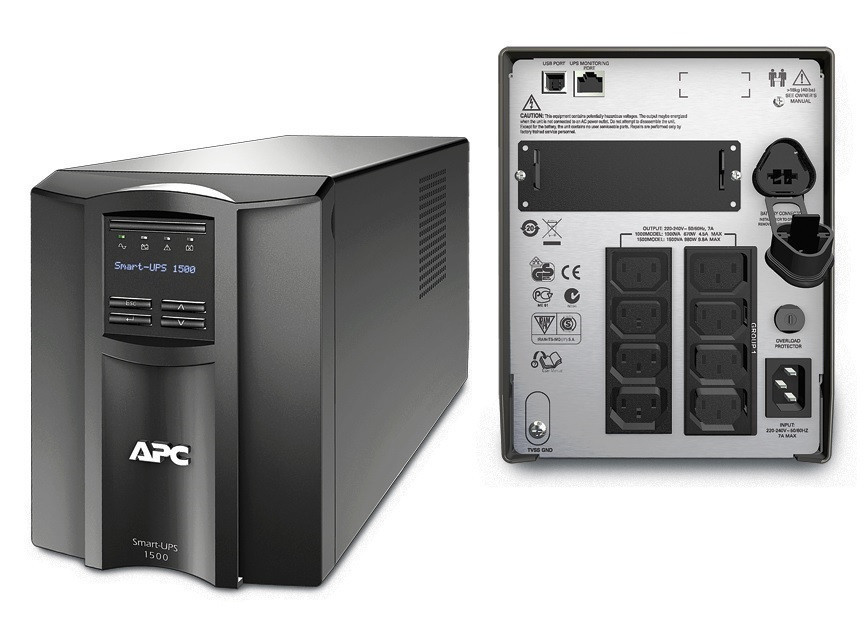 ИБП APC Smart-UPS 1500VA LCD 230V SMT1500I