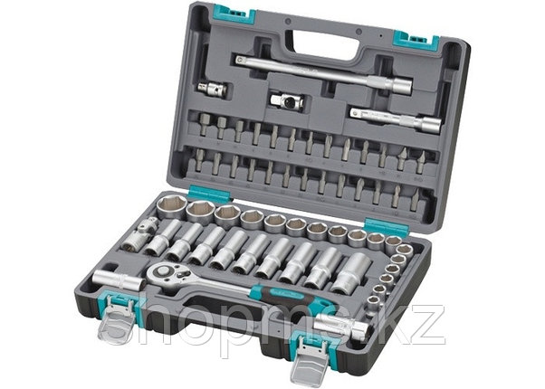 Набор инструментов STELS 1/2", CrV, пласт. кейс 60 предм. 14103, фото 1