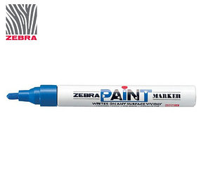 Маркер краска ZEBRA PAINT MARKER цвет синий
