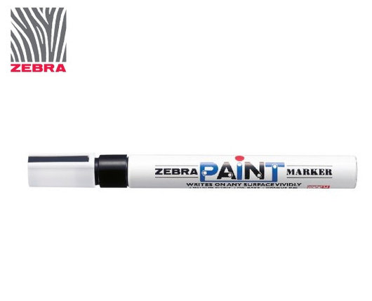 Маркер краска ZEBRA PAINT MARKER цвет черный, фото 2