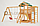 Детская площадка Савушка Мастер 3,игровая башня, горка, качели люкс, рукоход, турник, лестница., фото 5