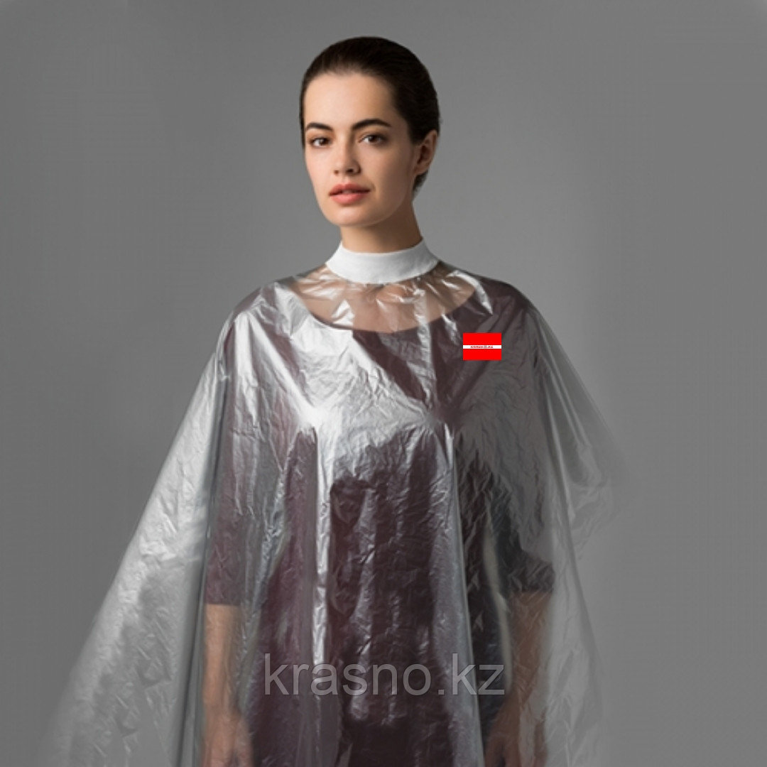 пеньюар полиэтиленовый "eco" 100х160 cм прозрачный 12 мкр igrobeauty, 50 шт/упк. пеньюар пэ, 100*160 50шт серебро/бриз. пеньюар полиэтиленовый 50 шт. пеньюар одноразовый "эконом" 160х100cм прозрачный полиэтилен 50шт/уп. чистовье.